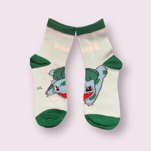 Pokemon Bulbasaur Socks